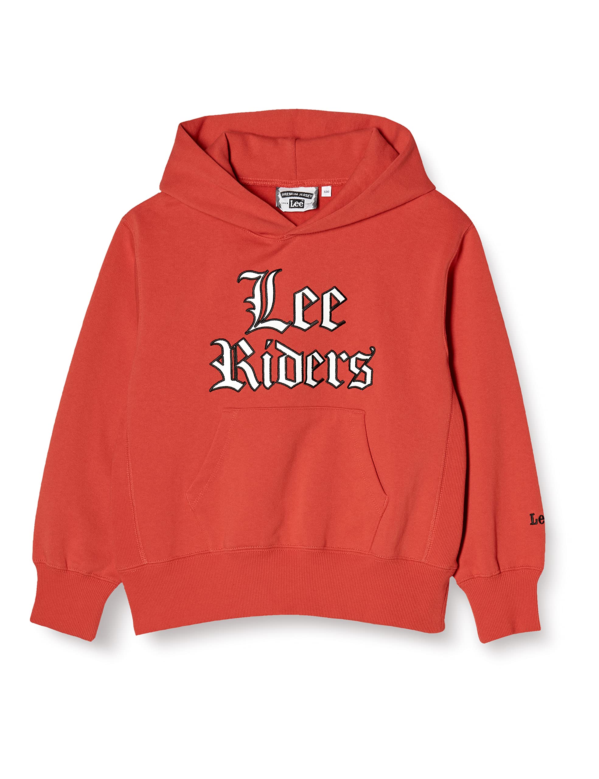 

Lee Sweatshirt Logo Print Size 110 [Official] Hoodie, Kids, Red,