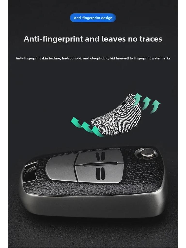 Husa pentru chei auto Opel Antara Insignia Vivaro Kadjar din piele TPU