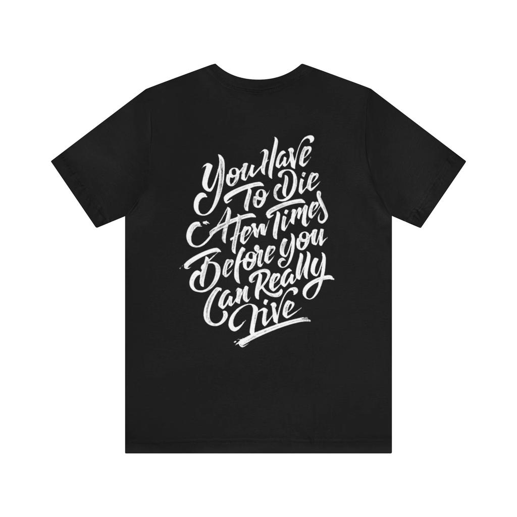 Outlaw Surf Die To Live Back T-Shirt