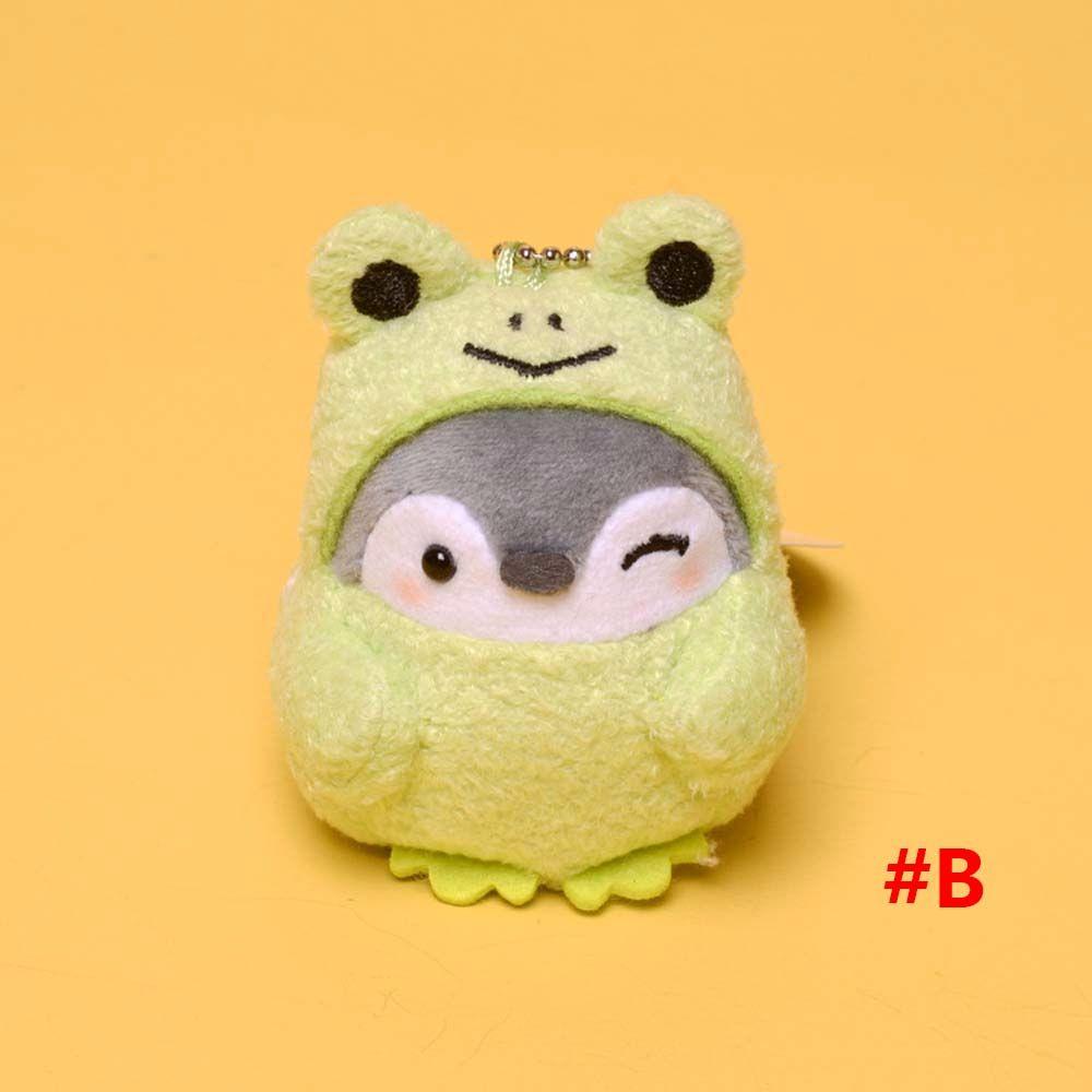Kids Toy Cartoon Key Chain Koupen Chan Key Ring Animal Plush Toy Stuffed Toys Plush Keychain Penguin Plush Doll Plush Dolls