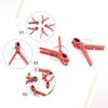 Garden Tool Graft Clip Graft Clamp For Watermelon For Eggplant For Novice Enthusiast 50Pcs Ample Quantity Plastic