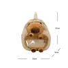 Kawai Capybara Rucksack Damen Großvolumiger Cartoon Lustiger Rucksack Soft Girl Cartoon Animation Studentenrucksack Leichte Liebestasche