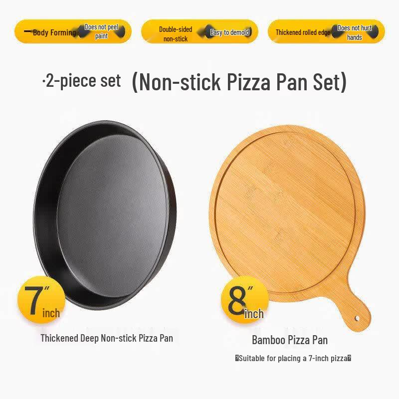 Home Oven Pizza & Cake Baking Pan Set