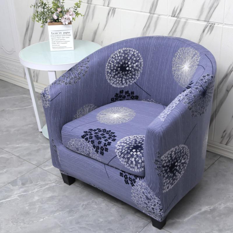 Armchairs Chair Covers Stretch Single Sofa Slipcover Sofa Couch Cover for Bar Counter with Seat Covers Funda De Sofá Individual