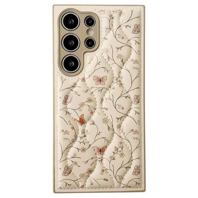 

Leather Flower Wrist Strap Case For Samsung Galaxy S26 Ultra S25 S24 Plus S23 A15 A16 A26 A36 A56 A17 A25 A35 A53 A54 For Galaxy S23