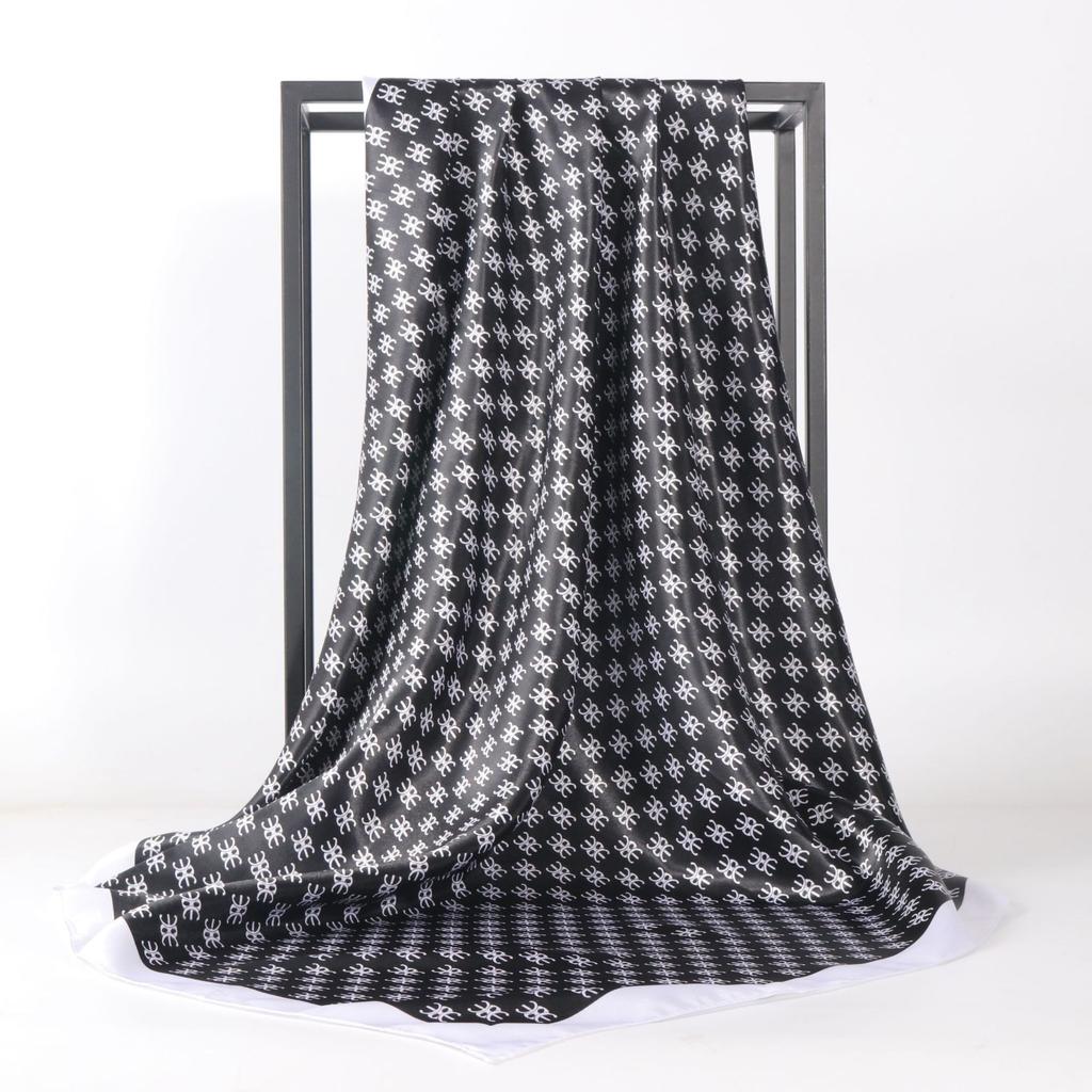 Hochwertige, luxuriöse Seidenschals, Stirnband, Schals, Halstuch für Damen, Ketten-Seidenschal, dekorativer Schal für Damen