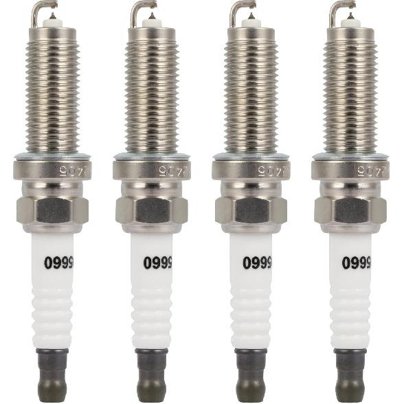 

ECCPP Spark Plug Platinum Iridium Fit for Honda for Civic 2017-2020,for Honda for CR- 2017-2020 Replacement for 95660 (4 Spark Plugs)