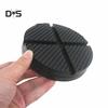 DYS Auto Shop Car Cross Slotted Frame Rail Floor Jack Disk Rubber Pad for Pinch Weld Side