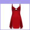 Satin Slip Dress With Lace Trim For Womens Sleepwear And Lounge Comfort