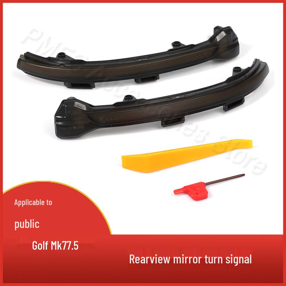 

Светодиодный динамический указатель поворота и подсветка зеркала заднего вида для Volkswagen Golf Mk7 7.5