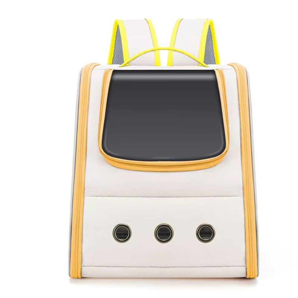 Carrying Pet Backpack Breathable Cat Bag Lightweight Pet Double Shoulder Bag Cat