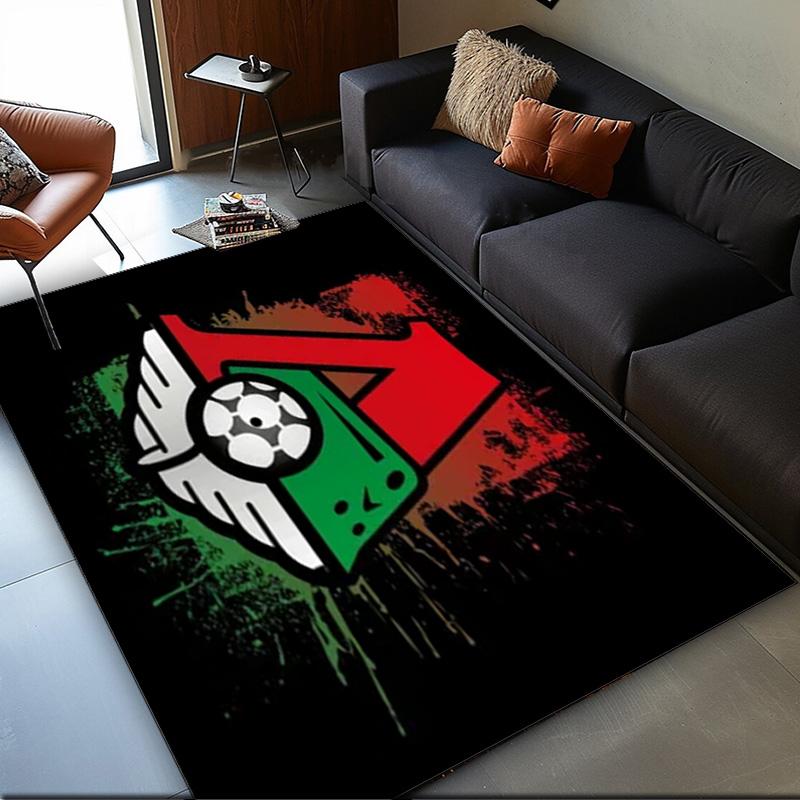 Lokomotiv Moscow Carpet, Chair Rug,Rug for Office Bedroom living rooms, Doormat decor Fan Gift Christmas Gift