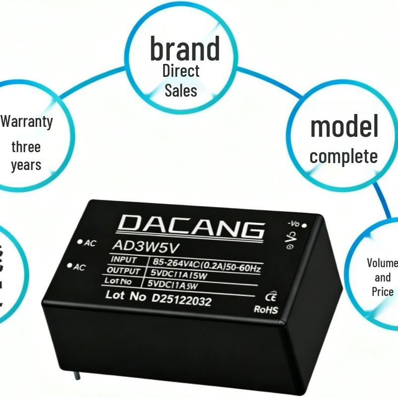 5V3W AC-DC Power Conversion Module, Full Series Specifications