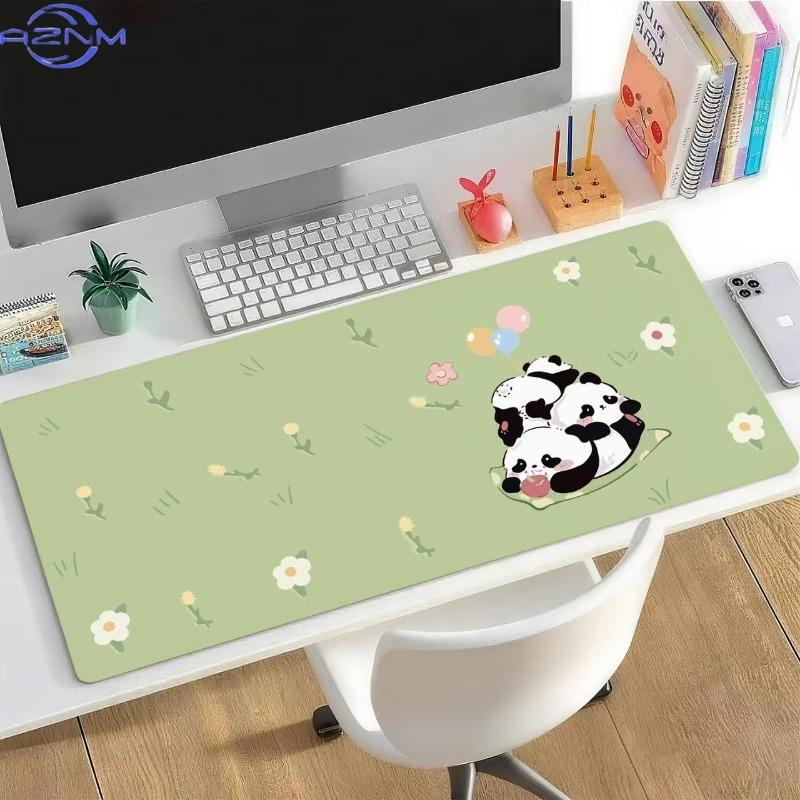 Cartoon Illustration Mouse Pad Oversized Cute Girl Dormitory Computer Table Pad Large Keyboard Pad