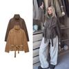 Dames Herfstjassen Nieuwe Mode Losse Col Met Riem Elegante Herfst Warme Damesjas Chic Jeugd Straat Bovenkleding Jas