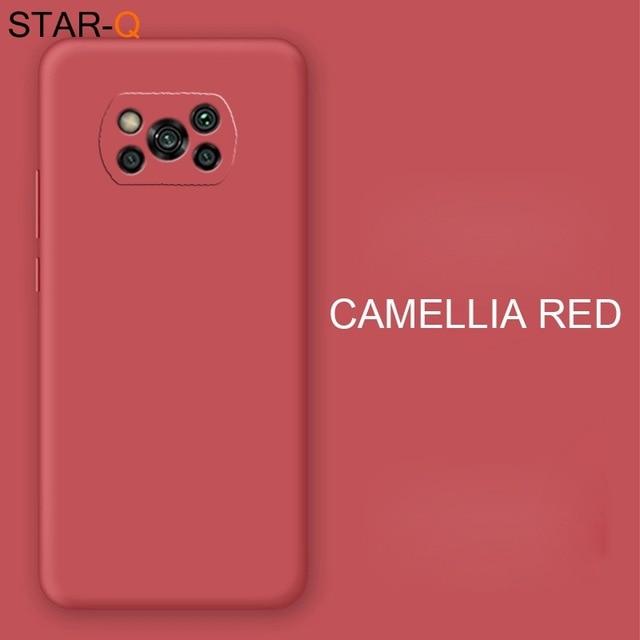 

Новый чехол из жидкого силикона с полным покрытием для телефона Xiaomi Poco X3 Nfc M2 F2 Pro X2, оригинальные мягкие защитные чехлы для задней панели poco x3 pro