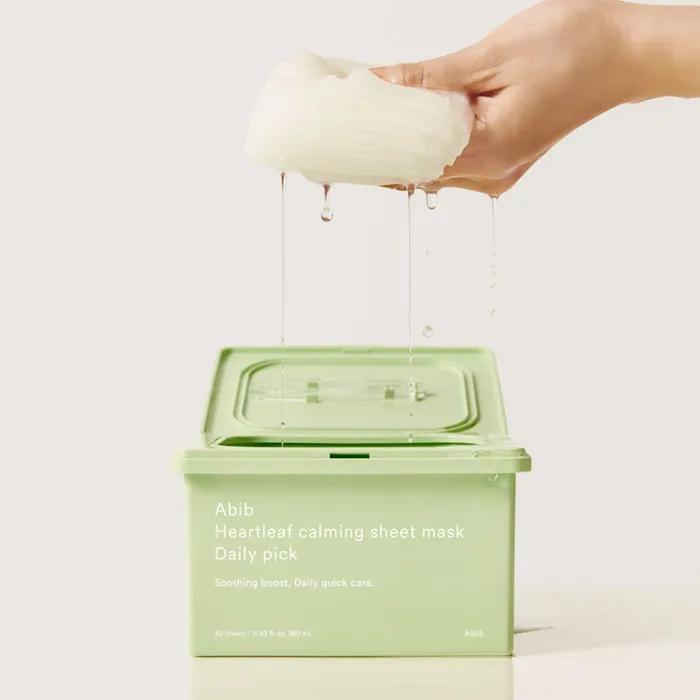 Pull-out Houttuynia Cordata Soothing Sheet Mask Daily Pick 30 Sheets