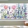 Weihnachtsspiegel-Aufkleber, Weihnachtsmann, Schneemann, Elch, Fensteraufkleber, Schneeflocke, Fensteraufkleber, Frohe Weihnachten, Frohes Neues Jahr 2025