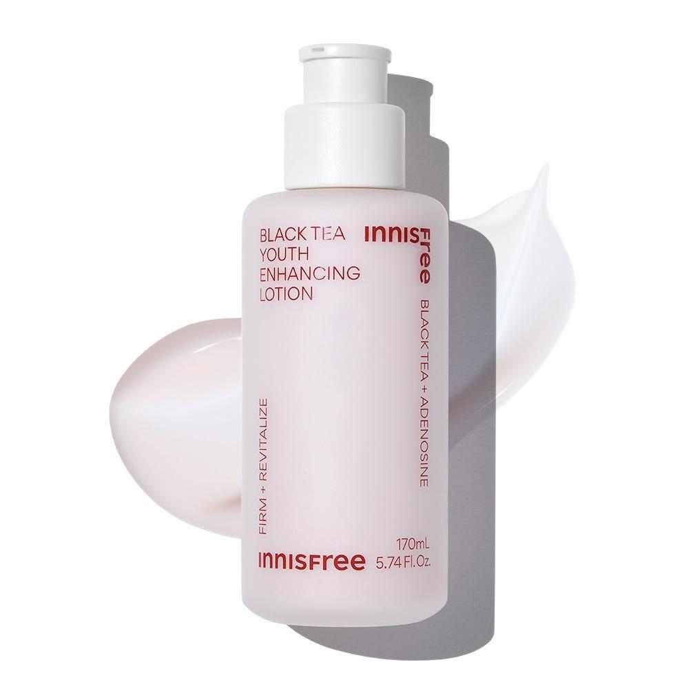 Innisfree Black Tea Youth Enhancing Lotion Hydrating Firming Nourishing Emulsion 170ml