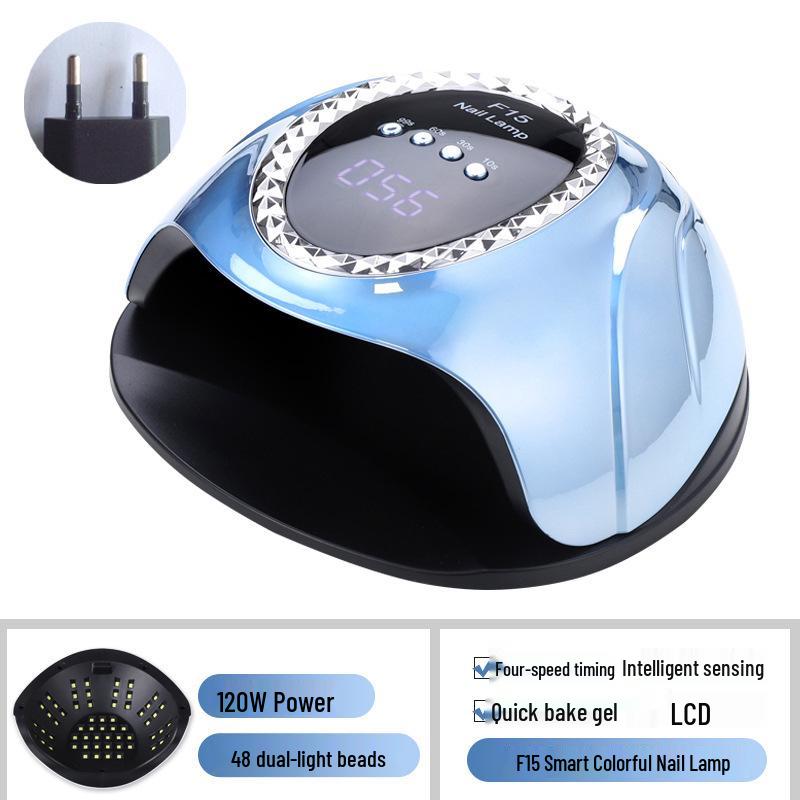 Dual-Hand Smart Sensor LED/UV Nail Lamp for Gel Polish Phototherapy