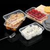 Lu Feng Lai 1500ml Square Disposable Plastic Food Container