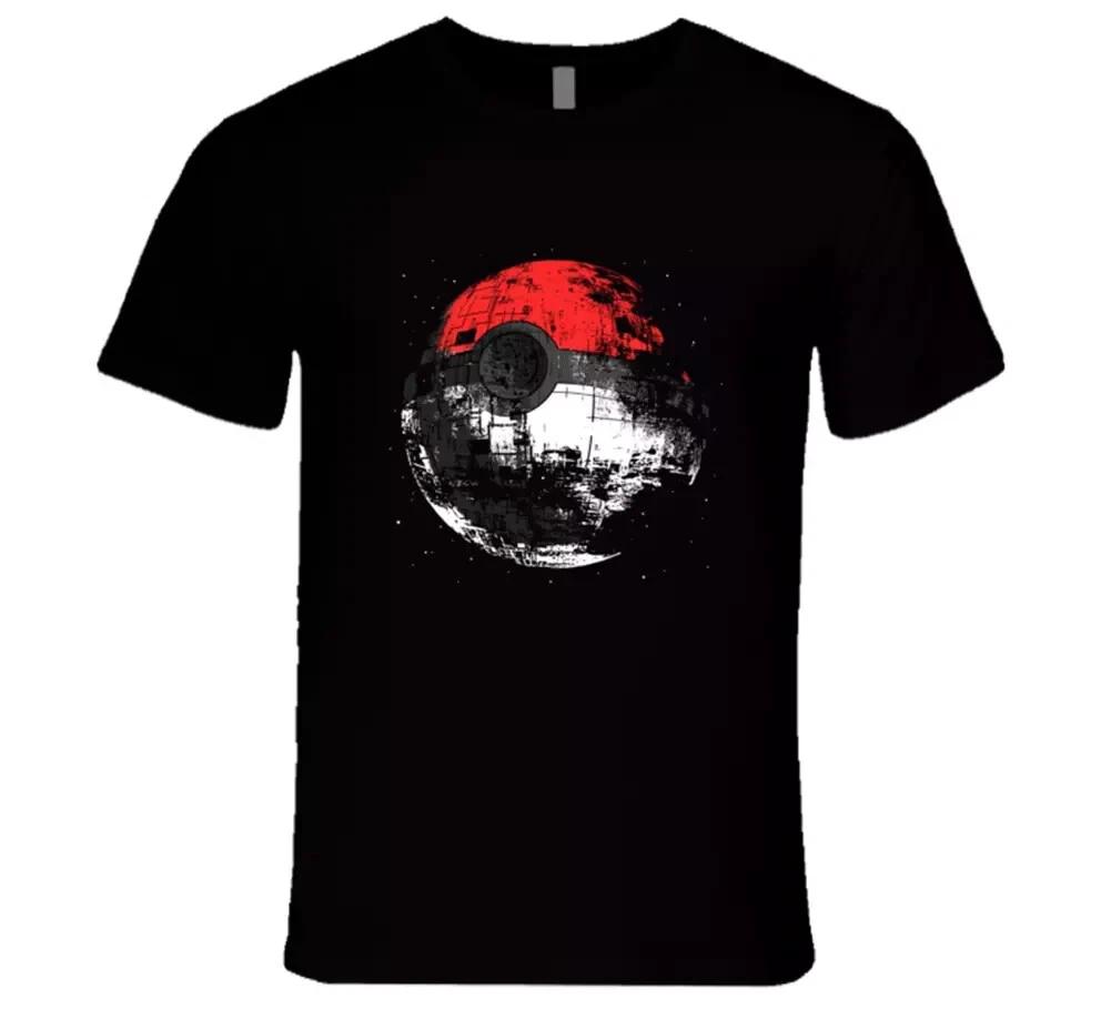 Pokeball Gaming Death Star Game Funny T Shirt Tee Gift New S