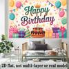 Party Backdrop Flat Text Hanging Event Photo Background Birthday Party Decor