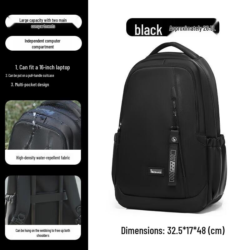 OIWAS 2025 Unisex Large Capacity Backpack