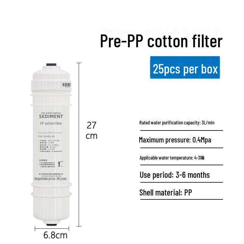 

Водоочиститель Macro M6: Мембраны из полипропилена, хлопка, углерода, обратного осмоса и ультрафильтрации с быстрым соединением