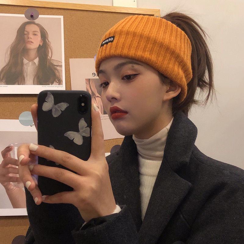 Women's Knitted Wool Headband: Wide Rims, Versatile, Trendy, and Ideal for Daily Wear