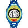 Timex Ironman Sleek 50 Full-Size Watch, Unisex Blue/Lime Color Block