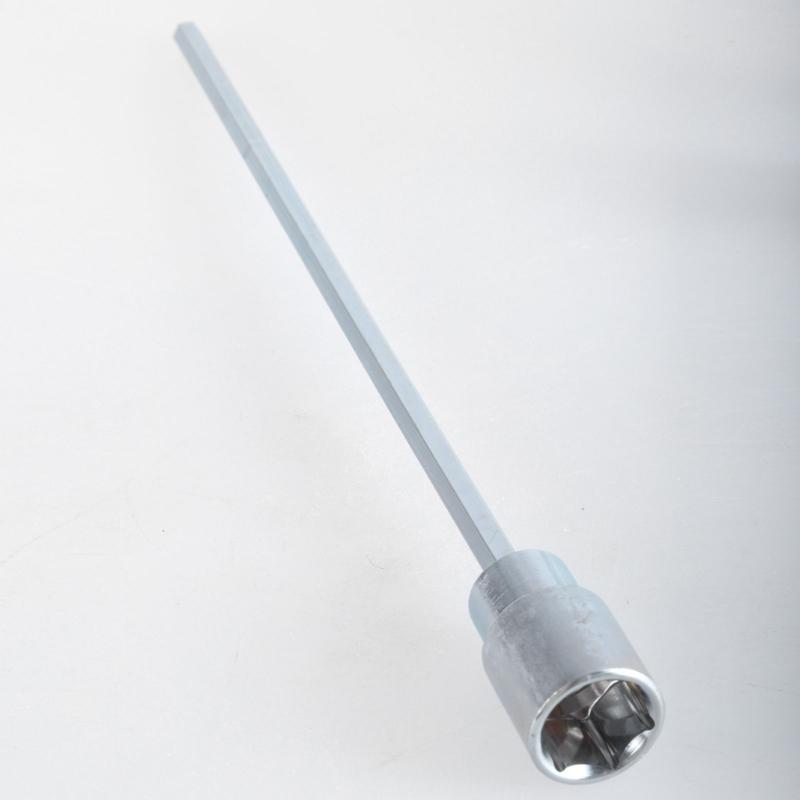 Husvagnar Vevförlängare Tändstift Hylsnyckel 30 cm Längd för Borrmaskin, 19 mm Sexkantig Mutter Husbilar Verktyg