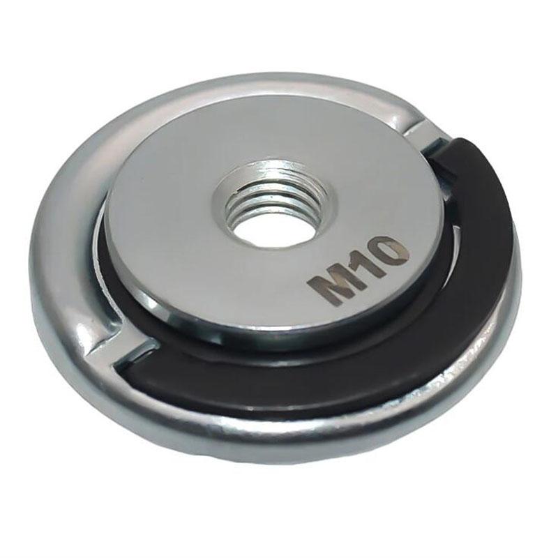 M14 Thread Angle Grinder Self-locking Pressing Plate Angle Grinder Quick Release Flange Nut Clamping Power Chuck Tools Parts