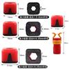 Magnetic Bit Enhancers Kit 5PCS ABS Construction Electronics Repair Tool Universal Fit Manual Electric Drill Tool