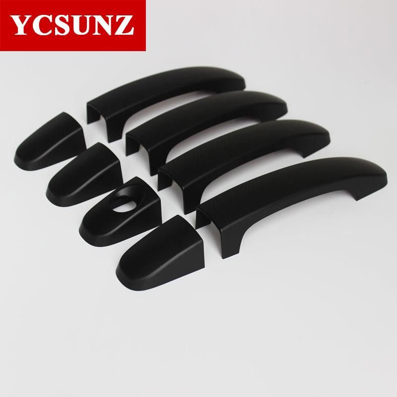 ABS Door Handle Cover For Ford Ranger Wildtrak T6 T7 T8 2012 2013 2014 2015 2016 2017 2018 YCSUNZ