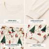 Parent-Child Matching Long Sleeve and Pants Loungewear Set for Family