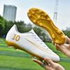 Plus Size Low-top Football Boots with Long Studs for Students, Children, and Adults - Professional Training and Match Shoes.
