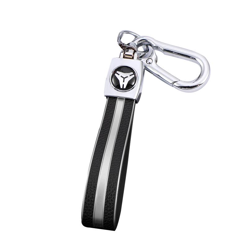 4 Buttons Soft TPU Leather Car Key Case Cover For Chery Tiggo 8 Pro 2021 2022 Auto Key Shell Bag Keychain Protector Accessories