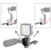 4-Head Cold Hot Shoe Mount Adapter Microphone H Light Aluminum Alloy Extension Bracket for Mobile 2/Smooth 4 Gimbal
