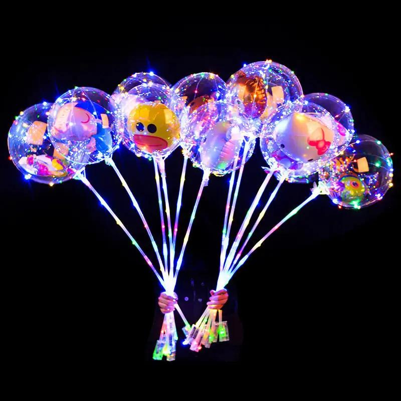 50Pcs 8/18/20/24/36 Inch Inflatable Bobo Balloon Birthday Party Wedding Transparent Balloon Decoration Holiday Party Decorations