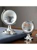 Crystal Globe High Transparency 3D Rotating Crystal Globe Office Living Room Decor,  Style Creative Desktop Ornament.