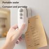 2pcs Mini Sealing Machine USB Rechargeable Heat Sealer Plastic Bag Heat Sealer for Home Travel 2 In 1Multi-function Kitchen Tool