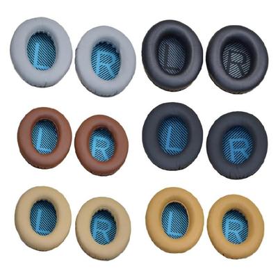 Comfortable Earpads Replacement Ear Pad Cushion for QC35 QC25 QC15 Headphone Ear Muffs Noise Isolating Earphone Cover