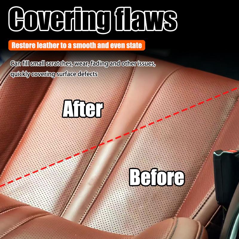 Ryekew Autoleder Sitzpflegecreme - Lederreinigung & Pflege zur Innenraumrenovierung