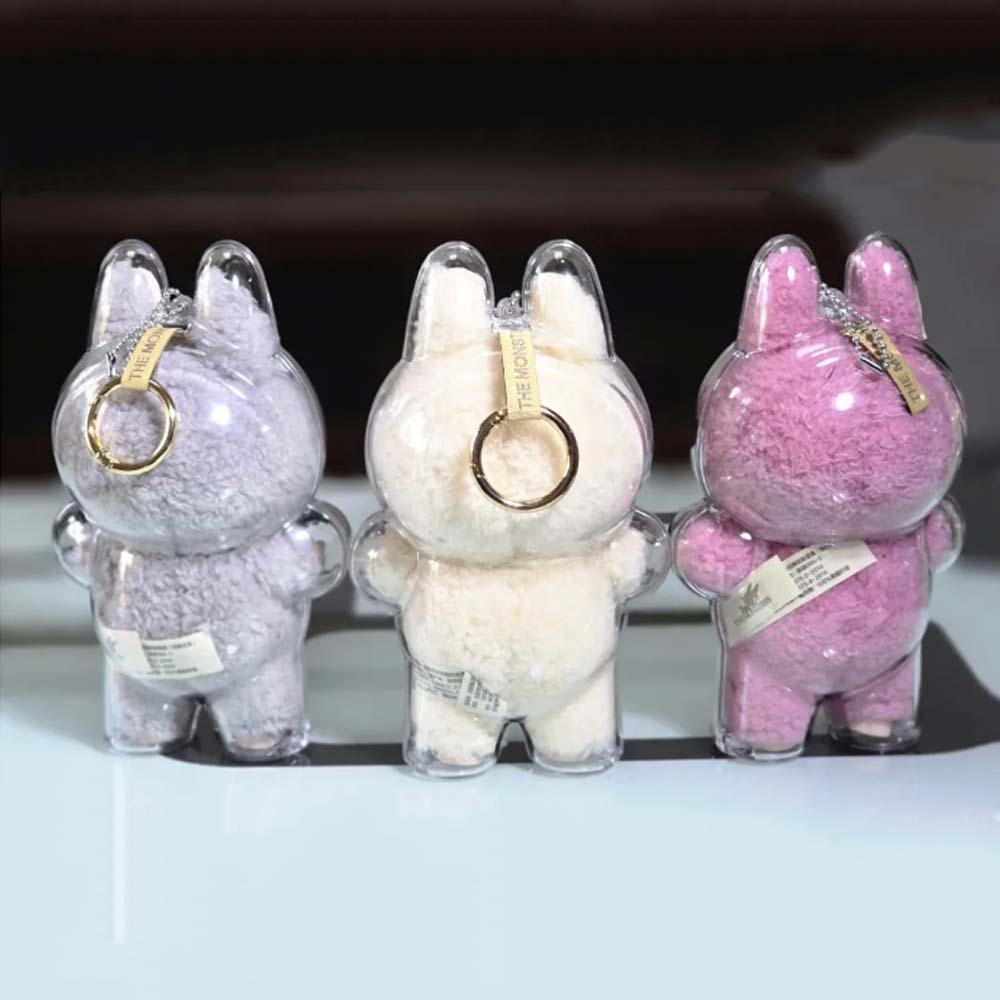 

Waterproof Macaroon Labubu Storage Bag Peadant Transparent Dust Cover Daily Style2