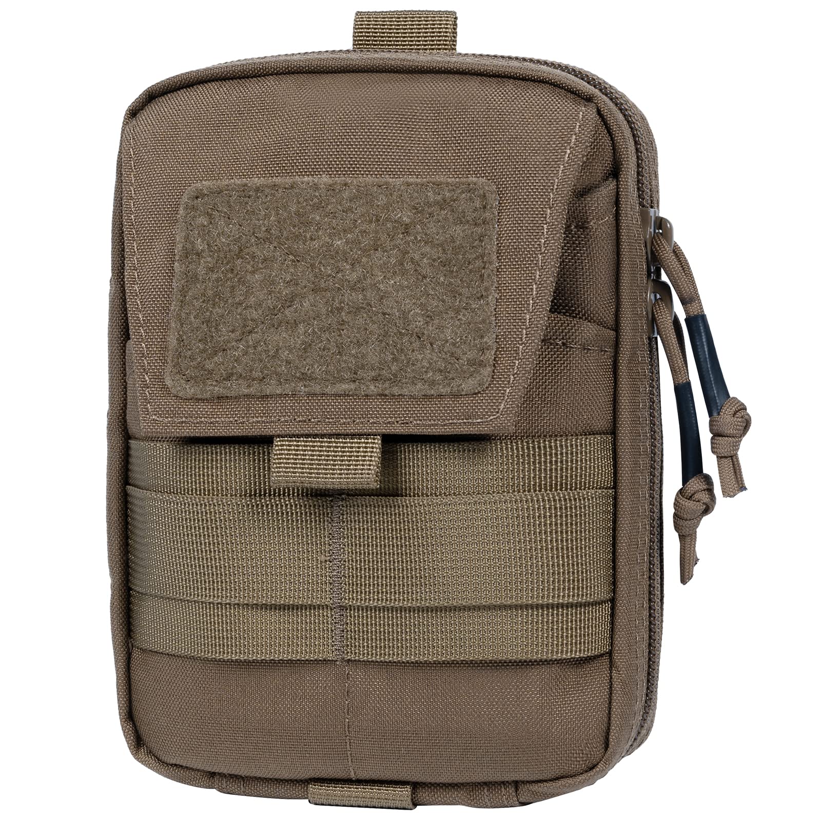 

OneTigris EDC Військова Тактична MOLLE Велика Мала Річ Перша Зовнішня Коричнева Сумка, Сумка, Сумка, Рюкзак, Місткість, Зберігання, Робота, Риболовля,