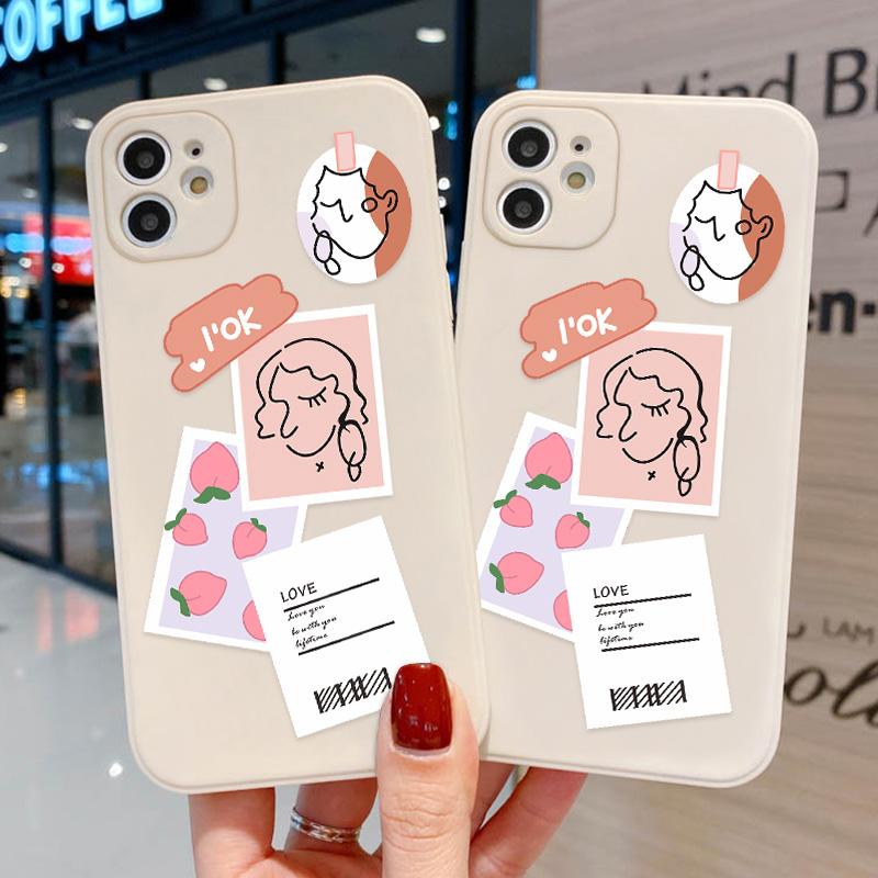 Handyhülle für iPhone 11 13 XR 15 14 Pro Max iPhone 12 16 7 8 Plus XS Max Samsung A15 A55 A05 Redmi 12 13C 13 9 OPPO A16 A18 Vivo Y17S Y12 Huawei P40