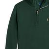 Polo Ralph Lauren Sweatshirt Kids Solid Color Small Pony Embroidery Pullover Stand Collar Long Sleeve Kids sweatshirt Green CWPOKNIY8021231-300