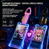 Monicard Kouzelná karta Elektronická vstupenka Odznak NFC Bluetooth Chytrý digitální odznak Přizpůsobitelná GIF obrazovka Anime Trendy přívěsek Dárky