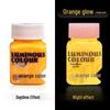 Glow-in-the-Dark Fluorescent Pigment Set for Kids - Perfect for DIY Clothes, Shoes, Plaster Dolls, and Hand-Painted Crafts!